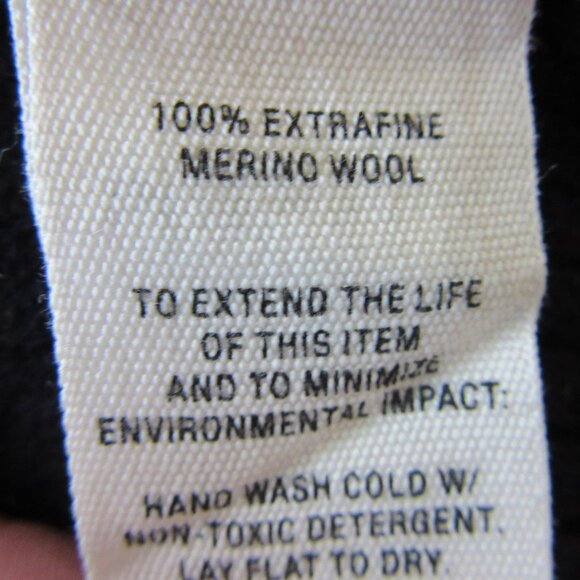 ALEX MILL Colorblock Cardigan Multicolor S Long Sleeve Merino Wool Sweater - Picture 4 of 4